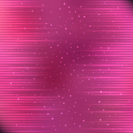 Bright shining with particles on blurred background. Vector illustration for your designのイラスト素材