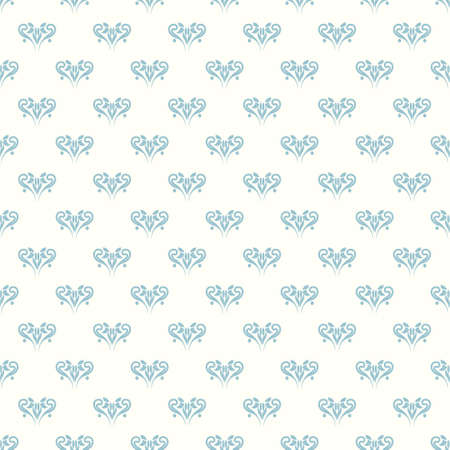 Seamless colorful pattern. Vector wallpaper in retro style. Ornate vintage backgroundのイラスト素材