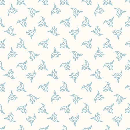Seamless colorful pattern. Vector wallpaper in retro style. Ornate vintage backgroundのイラスト素材