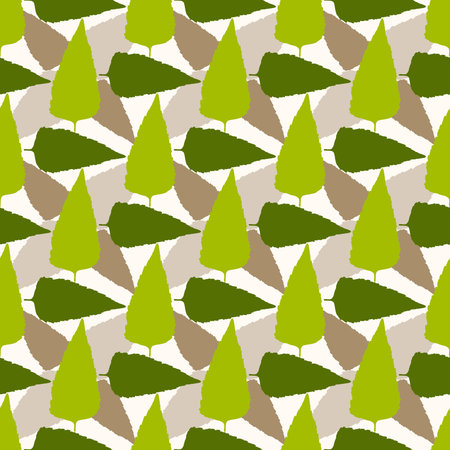 Autumn colorful pattern.のイラスト素材