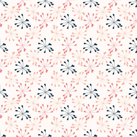 Seamless colorful wallpaper pattern. Abstract geometric vector background. Patterned paper for scrapbook albums.のイラスト素材