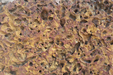Surface of sandstone and laterite