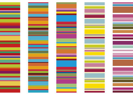 colorful stripes, pattern designのイラスト素材