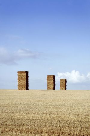 Monolithic haystacksの写真素材