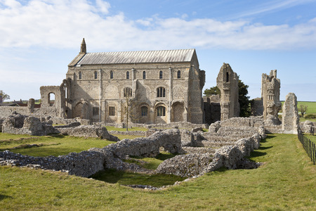 Binham Priory in Norfolk, UKの写真素材