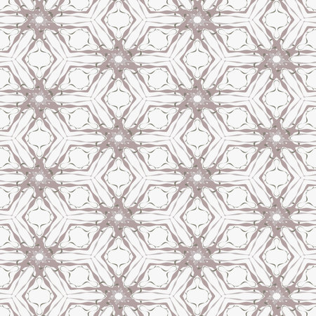 Illustration of modern and abstract seamless pattern