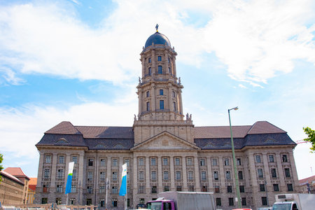 Altes Stadthaus or known as Old City Hall is a former administrative building in Berlin, currently used by the Senate. Taken in Berlin, Germany on July 21, 2016のeditorial素材