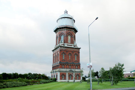 Historical Water Tower in Invercargill, the southernmost city of New Zealand and centre of Southland...