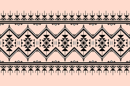 Geometric ethnic oriental seamless pattern traditional Design for...