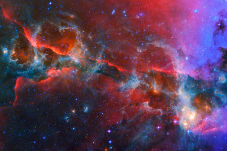 Galaxy thousands light years far away from Earth.