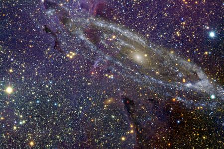 Cluster of stars. Nebula. Elements of thisの写真素材