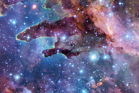 Starfield. Elements of this image furnished