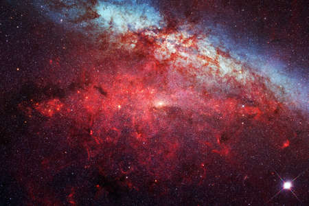 Cluster of stars. Starfield. Nebula.の写真素材