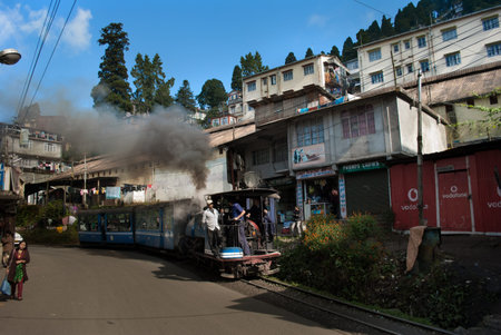 The Darjeeling Toy Train: The Darjeeling Himalayan Railway is a World Heritage Site also known as...