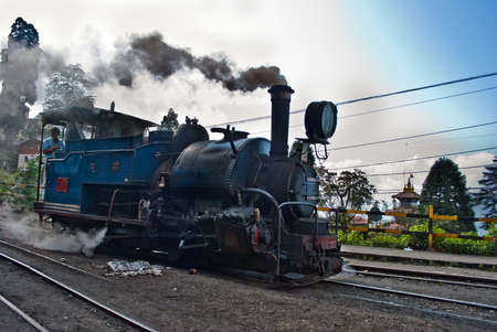 The Darjeeling Himalayan Railway is a World Heritage Site also known as theのeditorial素材