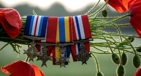 Memorial ribbon for the soldiers of the Great Patriotic War.の素材