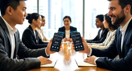 3D rendering of abstract technology concept with circuit and chain on dark backgroundの素材