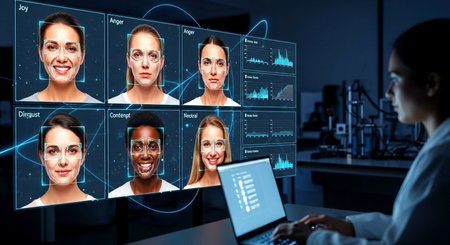 Group of business people working together in modern office. Collage.の素材