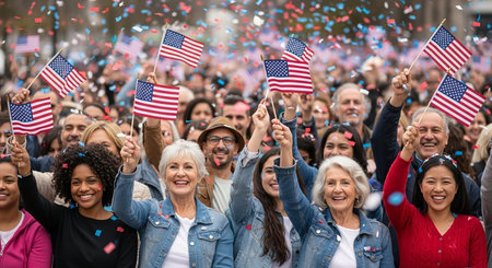 a woman meditates on a rock at sunrise by a lake with misty water and mountains in the backgroundの素材
