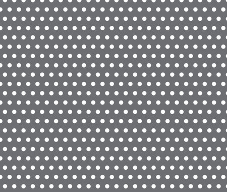 White dot pattern on gray background, vector patternのイラスト素材