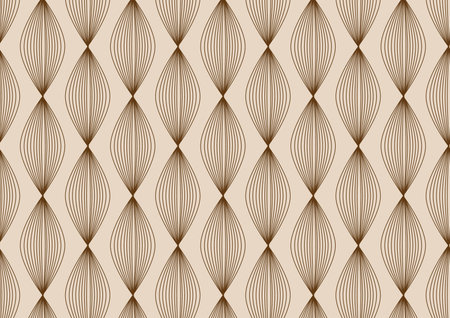 Vector linear pattern. Abstract stylish background with stylized petalsのイラスト素材