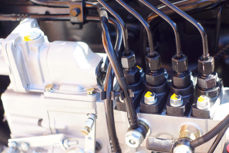 Sheets of tractor for agricultural work.の写真素材