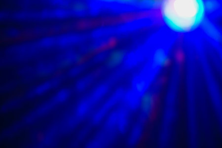 Lens flare effect. Different colors Abstract background.