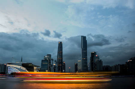 Zhujiang New Townのeditorial素材