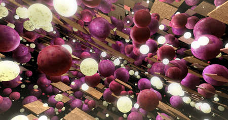 Abstract futuristic backgroundの写真素材