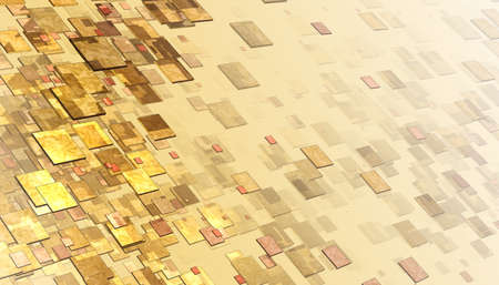 Computer generated abstract futuristic backgroundの写真素材