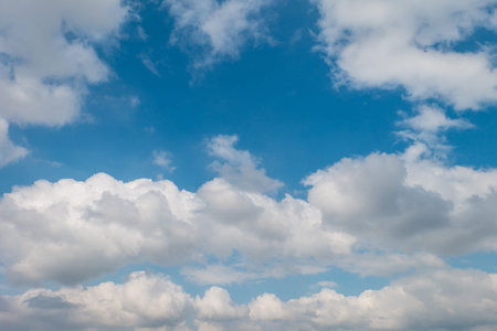 blue sky with cloud
