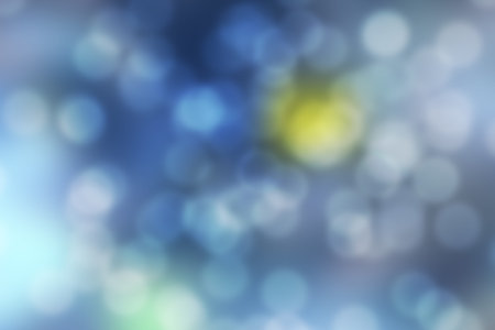 Abstract Blur of aquarium  with Bokehの写真素材