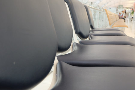 seat for waiting in the airport