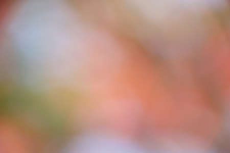 Green , blue and orange summer bokeh for backgroundの写真素材