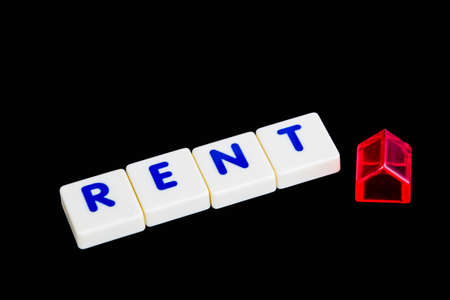 Rent house conceptの写真素材