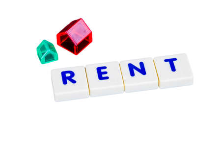 Rent house conceptの写真素材