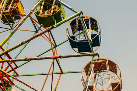 Ferris wheel.の写真素材