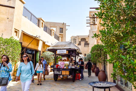 Dubai, United Arab Emirates -November 5, 2015: Souk Madinat Jumeirah in Dubaiのeditorial素材