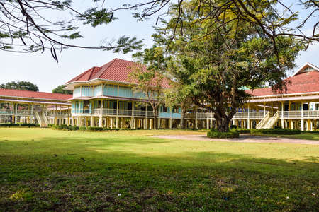 Chaam,Thailand ,Thailand - February 18,2016 -Mrigadayavan Palaceのeditorial素材