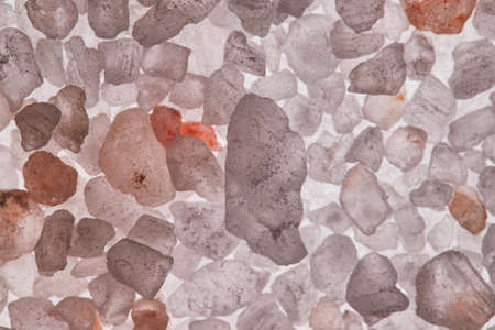 Crystals of pink Himalayan salt. High quality photoの写真素材