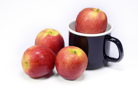 apple isolated White backgroundの写真素材