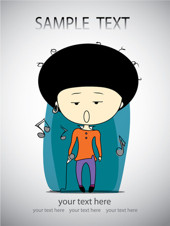 Scrapbook design elements, Cute boyl Setのイラスト素材