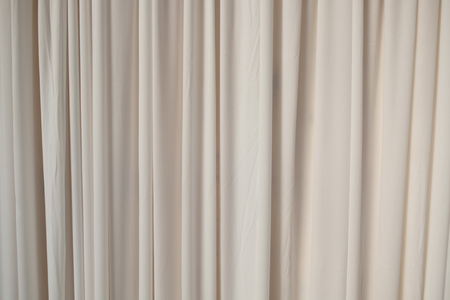 White curtainの写真素材