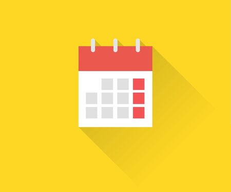 Calendar Icon, Vector illustrationのイラスト素材