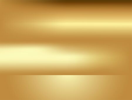 Empty gold gradient studio room Backdrop. luxury frame interior with copyspace for your creative project . Vector illustration EPS 10のイラスト素材
