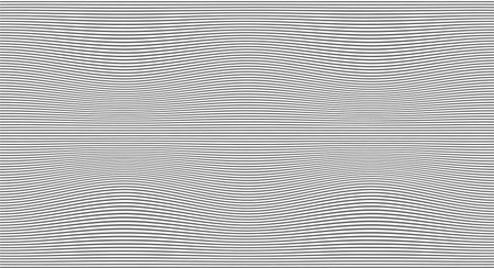 Black and white wave Stripe Background - simple texture for your design. EPS10 vector illustration backgroundのイラスト素材