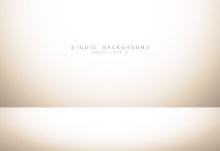 Abstract luxury empty pastel brown gradient with border brown vignette, Studio backdrop display of product, Business backdrop. Vector Illustration.のイラスト素材