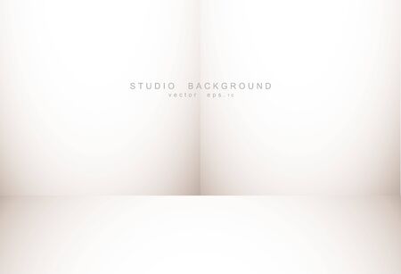 Abstract luxury empty pastel brown gradient with border brown vignette, Studio backdrop display of product, Business backdrop. Vector Illustration.のイラスト素材