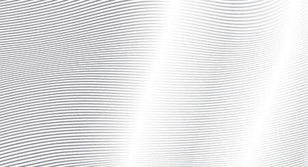 Black and white wave Stripe Background - simple texture for your design. EPS10 vector illustration backgroundのイラスト素材