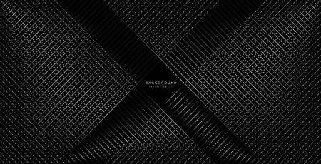 abstract black background with diagonal linesのイラスト素材